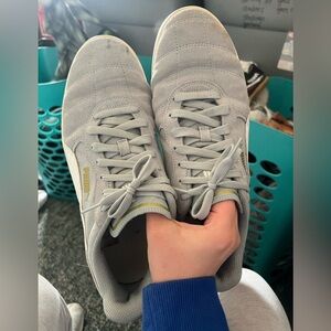PUMA men’s suede sneakers grey size 10.5